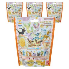 bikkuratamago 寶可夢伊布&好朋友們入浴球 洋甘菊香, 4個, 95g