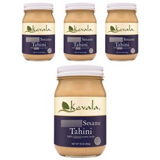 Kevala 無麩質中東芝麻醬, 454g, 4罐