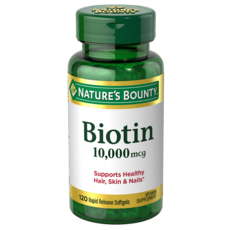 NATURE'S BOUNTY 維他命軟膠囊 1000mcg, 120顆, 1個