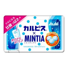 asahi Mintia清涼薄荷糖口含錠 可爾必思風味 50顆入, 10盒
