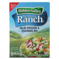 Hidden Valley 綜合沙拉調味料, 4件, 28克
