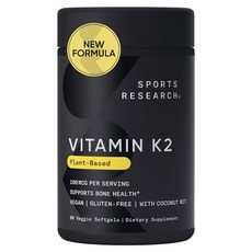 SR 維他命K2 100mcg 素食軟膠囊, 1個, 60顆