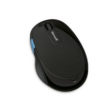 Microsoft Sculpt 舒適無線鼠標, 黑色的, 單品