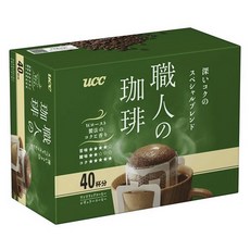 ucc 職人精選濃郁款濾掛式咖啡, 1個, 40件, 7g
