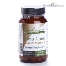 HarmonicInnerprizes 維他命C素食膠囊 800mg, 1罐, 60顆