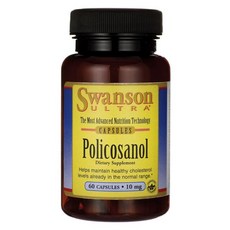 SWANSON 斯旺森 甘蔗原素膠囊 10mg, 1組, 60顆