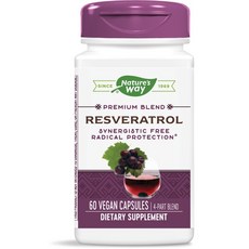 Nature's Way 然萃維 白藜蘆醇素食膠囊, 60顆, 1罐