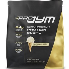 JYM Supplement Science Pro Jym 超優質蛋白質混合物大溪地香草豆味, 1個, 1.6kg