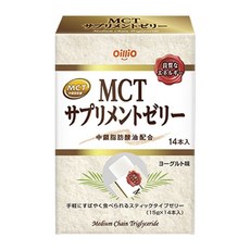 OilliO MCT補給果凍條隨身包 優格口味 14條入, 210g, 1盒