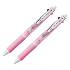 Uni 三菱 ball JETSTREAM 2&1多功能原子筆 0.7mm, 2個, 粉色