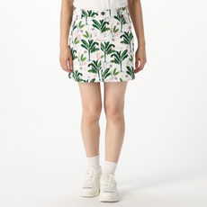 PinkynDianne 女款棕櫚樹印花高爾夫球裙