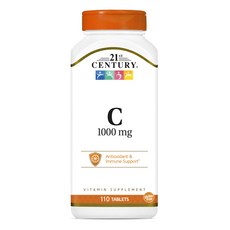 21St Century 維他命C錠 1000mg, 110顆, 1罐