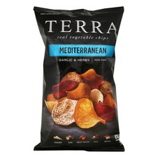 TERRA CHIPS 地中海蔬菜洋芋片 香草大蒜風味, 1包, 141g