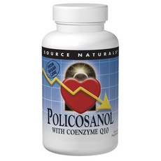 SOURCE NATURALS 甘蔗原素&輔酶Q10補充錠, 30顆, 1罐