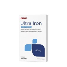 GNC 健安喜 超鐵 65 毫克片劑, 1個, 100顆