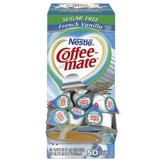 Coffee mate 奶精球, 無糖法式香草, 50個