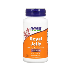 now 健而婷 蜂王漿軟膠囊 300mg, 100顆, 1罐