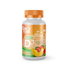 Doctor's BEST 孩童用維他命D3水果風味軟糖 1000IU, 60顆, 1罐