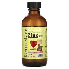 CHILDLIFE 液體鋅 芒果草莓風味, 1瓶, 118ml