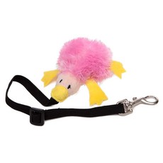 MARSHALL PET 鴨子造型絨毛拉繩寵物玩具, 1個, 混色