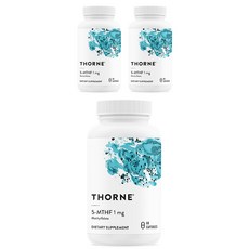 Thorne 5-MTHF素食膠囊 1mg, 60顆, 3罐