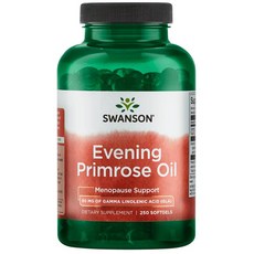 Swanson 斯旺森 月見草油軟膠囊, 250顆, 1罐