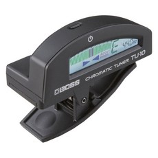 BOSS Clip-On Chromatic Tuner夾式調音器 TU-10 黑色, 1個