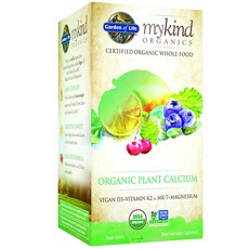 Garden of Life Garden of Life MyKind Organics 植物性鈣純素片, 180顆, 1個, 180顆