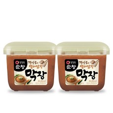 (임박24.08.17)청정원 순창막장450gx2개, 단품, 2개, 450g