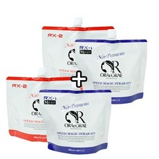 [ORAEORAE] 프로페셔널 스피드 볼륨매직 스트레이트(손상모) 1제500ml+2제500ml(1+1), 1개