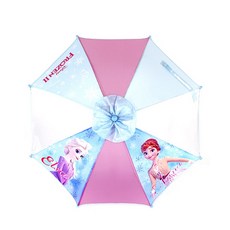 코지24 겨울왕국 엘사 안나 아동 어린이집 유치원 놀이방 어린이 공주 여아 수동 지팡이 우산 40cm