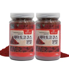 헤마토코쿠스 눈영양제 분말 가루 300g 눈 건강 영양제 아스타잔틴 함유, 2개