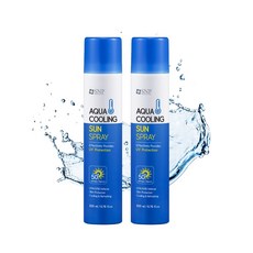SNP 아쿠아 쿨링 선스프레이 200ml (1+1) 선크림/선로션/선스프레이, 2개