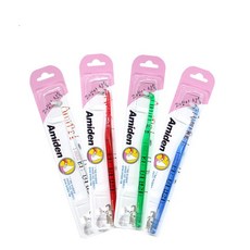 아미덴 고양이칫솔 1EA 첨단 사랑니 임플란트 앤드터프트 치아 교정 교정용 치과용 강아지 치솔, 1개
