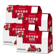 즙쟁이 오직 석류즙 4박스 120포(null), 2100ml