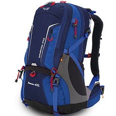 GRAT 登山背包EXPLORATION 42L+防水套, 藍色, 42L