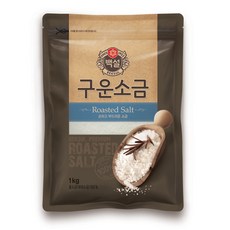 CJ 백설 구운소금, 1kg, 1개