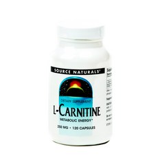 소스내츄럴스 L-카르니틴 250mg 캡슐, 120개입, 1개