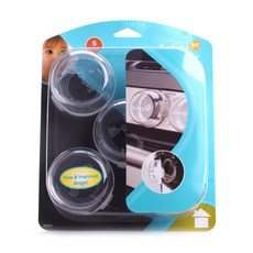 Safety 1St 세이프티 퍼스트 클리서 뷰 스토브 노브 커버스, 5개입