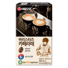 서울우유 바리스타즈 카페라떼, 225ml, 24개