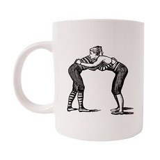 의미가 머그컵 26 x 9.5 cm, WRESTLING, 1개, 1개