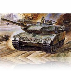 ACADEMY HOBBY MODEL KITS 1/48豹2 A5主力戰車 LEOPARD 2 A5電動馬達操作, ACTA078, 1組