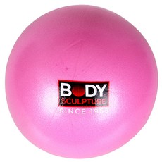 바디스컬쳐 미니 짐볼 20cm 요가 다이어트용품, 핑크