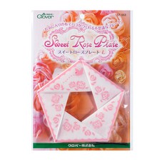 CLOVER 玫瑰盤57-553, 1個