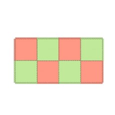 티지오 PE 퍼즐매트 8P, 핑크+그린, 1세트