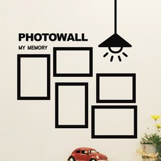 투페이지 디자인스티커 포토월 P093, 460 x 325 mm, 1개, 460 x 325 mm 1개