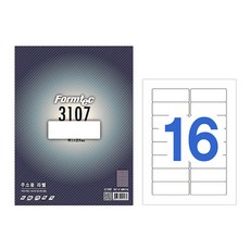 폼텍 라벨 LQ-3107 16라벨 20매