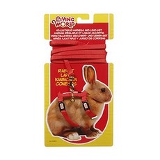 LIVING WORLD Rabbit Harness 鉛繩套組