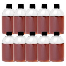 미르 PET 밀폐용기 종탄, 510ml, 10개