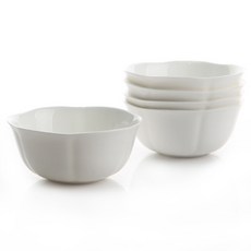 엘룸 엘 블룸 본차이나 대접 5P, 화이트, 5개